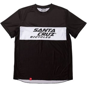 Santa Cruz Jersey Ringer 2.0 Manga Corta Negro/blanco M